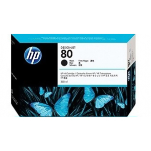 HP C4890A (80) (Black Value Pack, Printhead + 350ml Cartidge)
