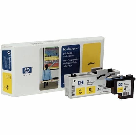 HP C4953A (81) (Dye Printhead and cleaner)