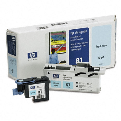 HP C4954A (81) (Dye Printhead and cleaner)