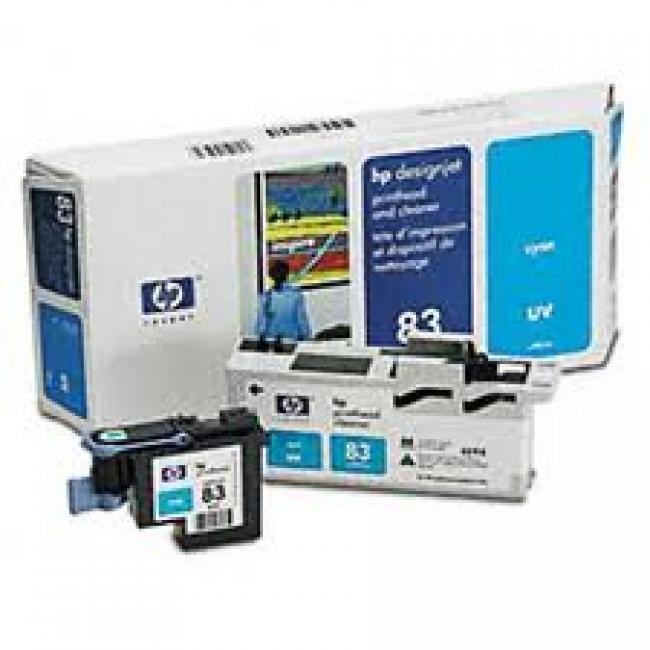 HP C4961A (UV Cyan Printhead and Cleaner) (83) 